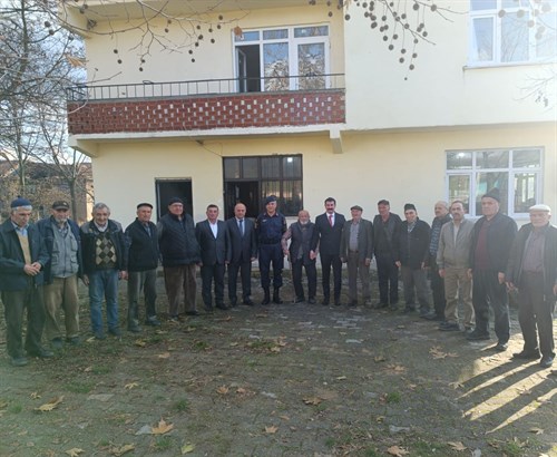 Kaymakamımız Düvenli Mahallesi'ndeki hemşehrilerimiz ile bir araya geldi.