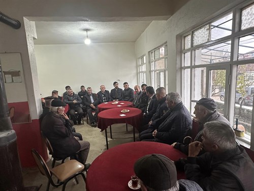 Kaymakamımız Sayın Ertuğrul ARSLAN Kıranışıklar Mahallesinde ikamet eden vatandaşlarımız ile bir araya geldi.