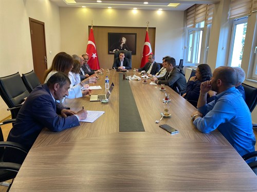 Kaymakamımız Sayın Ahmet Faruk Beyazıt Coğrafi İşaret Çalıştayı toplantısına katıldı.